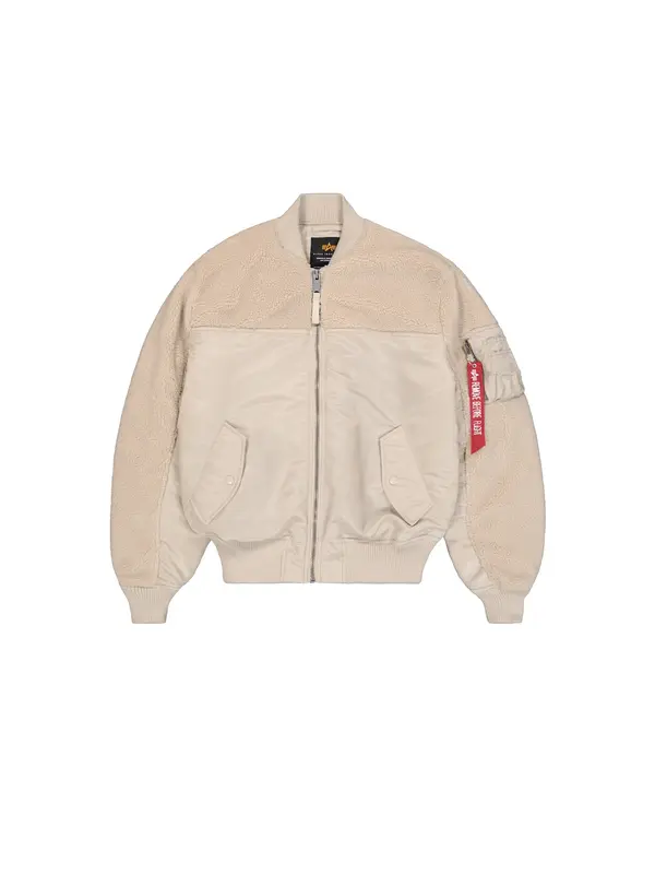 Alpha Industries ALPHA INDUSTRIES Prijelazna jakna  bež / tamo siva / narančasta
