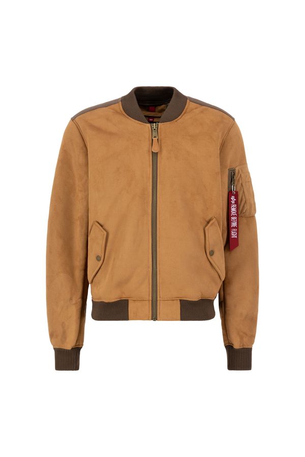 ALPHA INDUSTRIES ALPHA INDUSTRIES Prijelazna jakna  boja devine dlake (camel) / smeđa / crvena