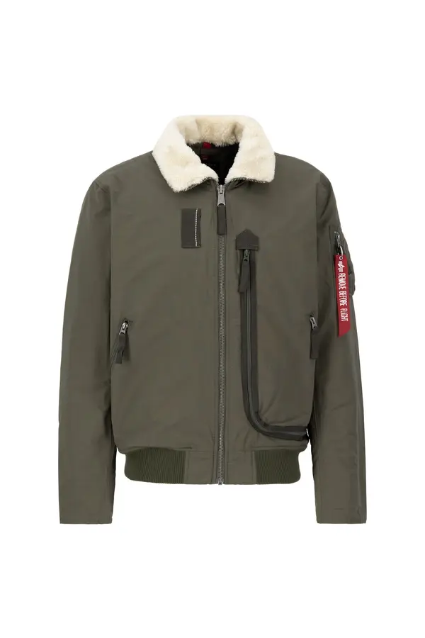 ALPHA INDUSTRIES ALPHA INDUSTRIES Prijelazna jakna  boja pijeska / maslinasta / crna