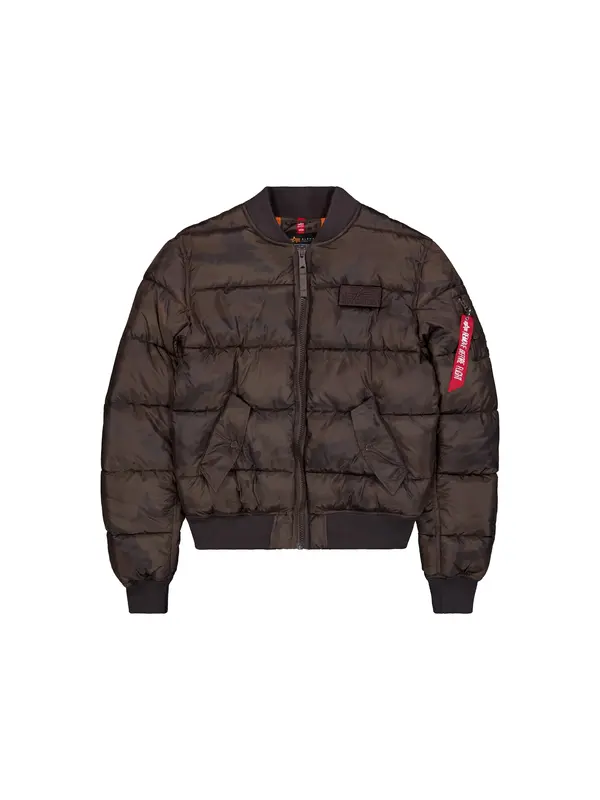 Alpha Industries ALPHA INDUSTRIES Prijelazna jakna 'Camo'  tamno zelena