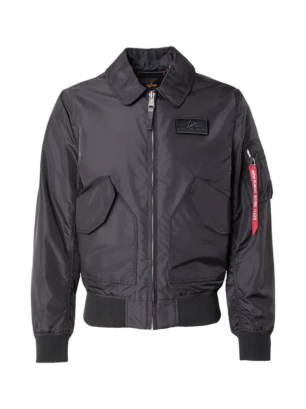 Alpha Industries ALPHA INDUSTRIES Prijelazna jakna  crna