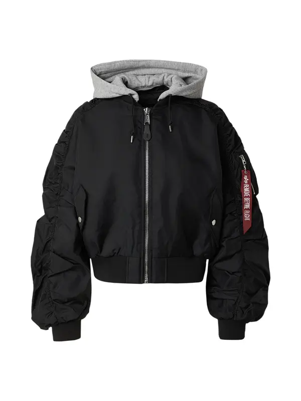 Alpha Industries ALPHA INDUSTRIES Prijelazna jakna  crna