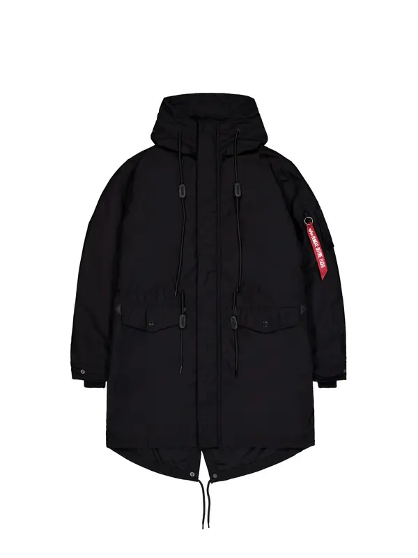 Alpha Industries ALPHA INDUSTRIES Prijelazna jakna  crvena / crna / bijela