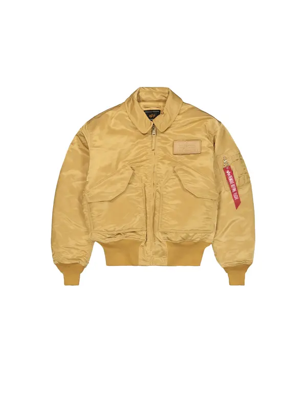 Alpha Industries ALPHA INDUSTRIES Prijelazna jakna 'CWU-45 Heritage'  zlatna / crvena