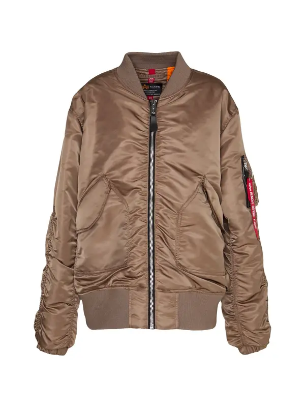 ALPHA INDUSTRIES ALPHA INDUSTRIES Prijelazna jakna 'CWU MA-1'  moka smeđa