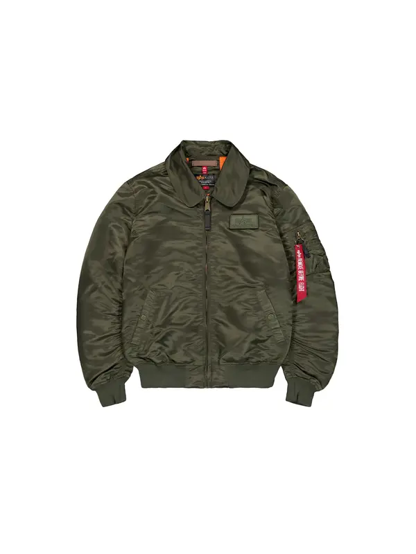 Alpha Industries ALPHA INDUSTRIES Prijelazna jakna 'Flying Tigers'  maslinasta / narančasta
