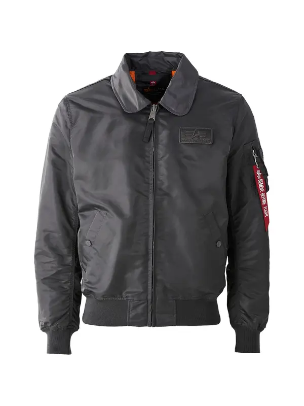 Alpha Industries ALPHA INDUSTRIES Prijelazna jakna 'Flying Tigers'  tamo siva