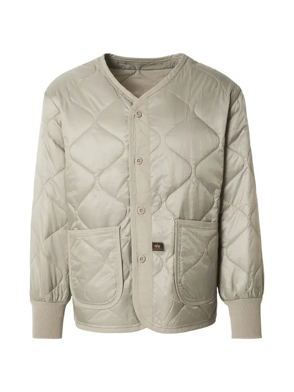 ALPHA INDUSTRIES ALPHA INDUSTRIES Prijelazna jakna 'Heritage'  sivkasto bež