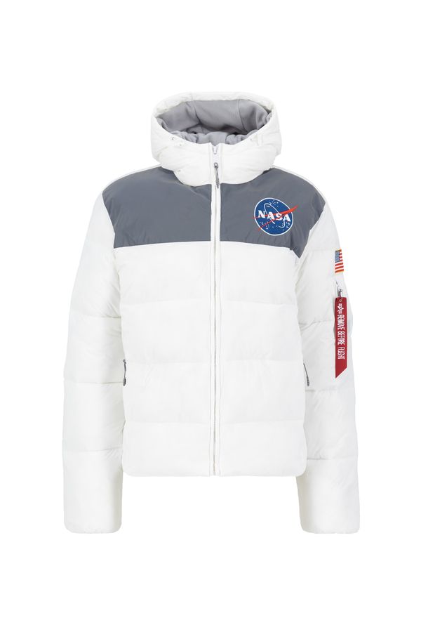 ALPHA INDUSTRIES ALPHA INDUSTRIES Prijelazna jakna 'HP NASA'  miks boja / bijela