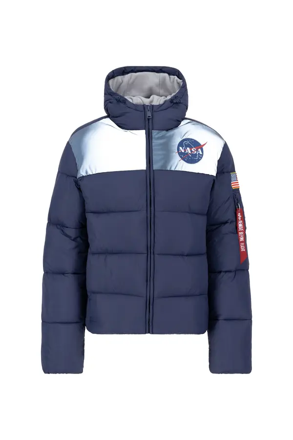 Alpha Industries ALPHA INDUSTRIES Prijelazna jakna 'HP Nasa'  mornarsko plava / crvena / bijela