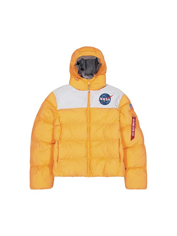 ALPHA INDUSTRIES ALPHA INDUSTRIES Prijelazna jakna 'HP NASA'  plava / siva / narančasta / crvena / bijela