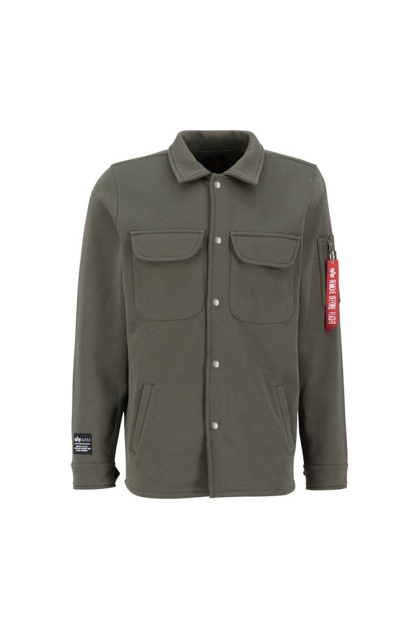 ALPHA INDUSTRIES ALPHA INDUSTRIES Prijelazna jakna  kaki / vatreno crvena