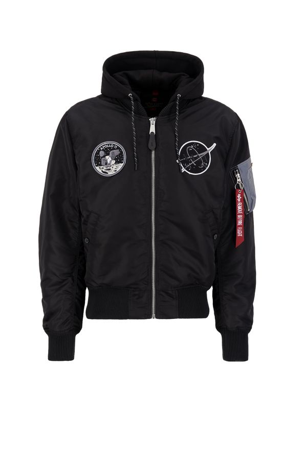 ALPHA INDUSTRIES ALPHA INDUSTRIES Prijelazna jakna  krvavo crvena / crna / bijela