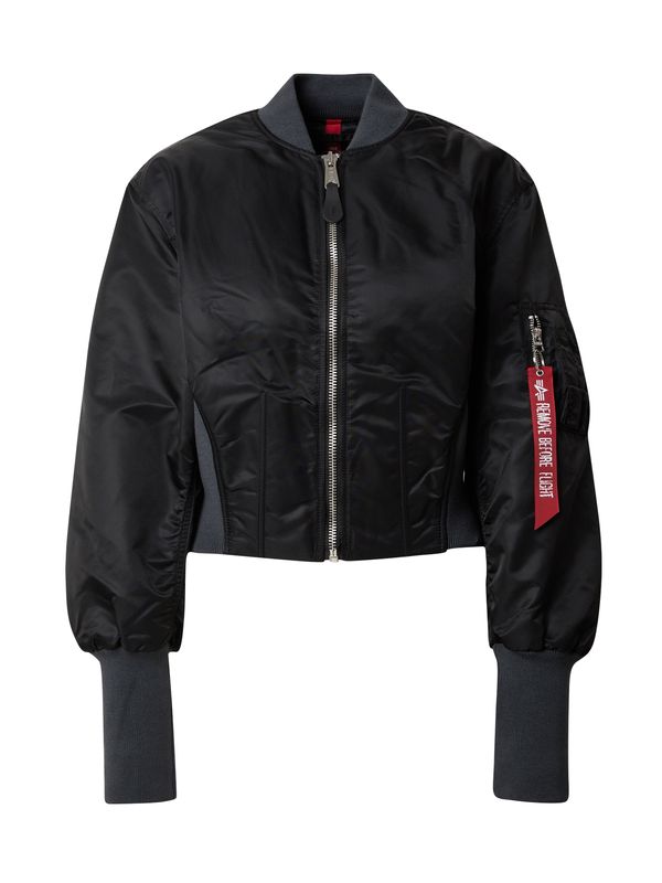 ALPHA INDUSTRIES ALPHA INDUSTRIES Prijelazna jakna 'MA-1'  crna