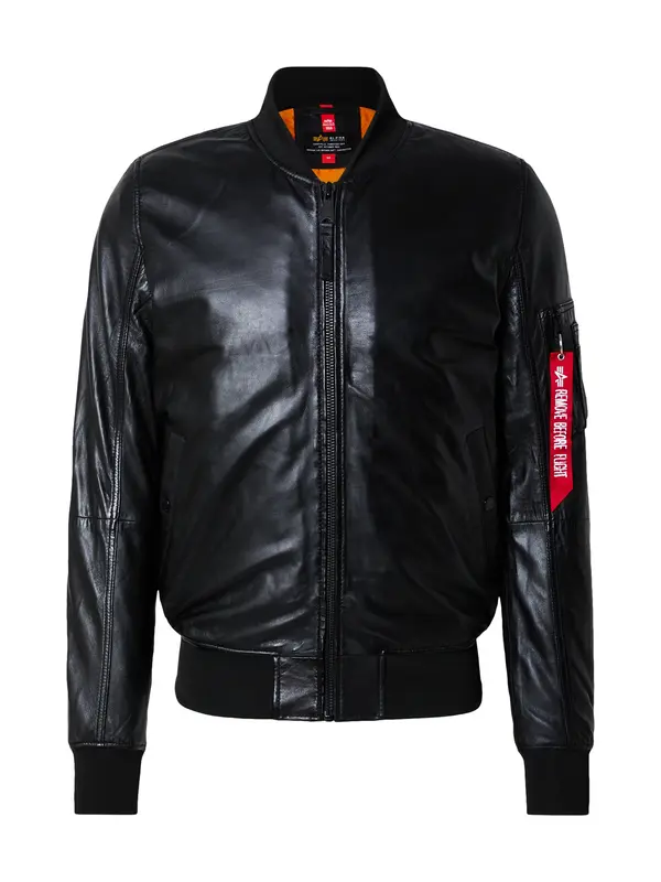 ALPHA INDUSTRIES ALPHA INDUSTRIES Prijelazna jakna 'MA-1'  crna