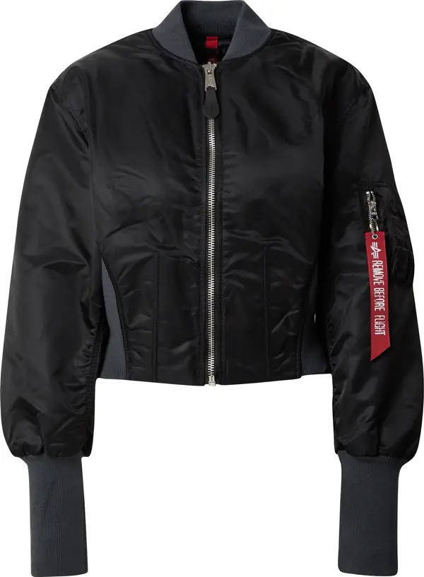 Alpha Industries ALPHA INDUSTRIES Prijelazna jakna 'Ma-1'  crna