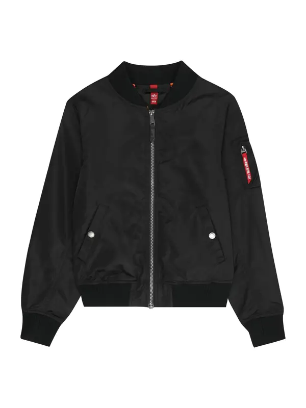 Alpha Industries ALPHA INDUSTRIES Prijelazna jakna 'MA-1'  crna