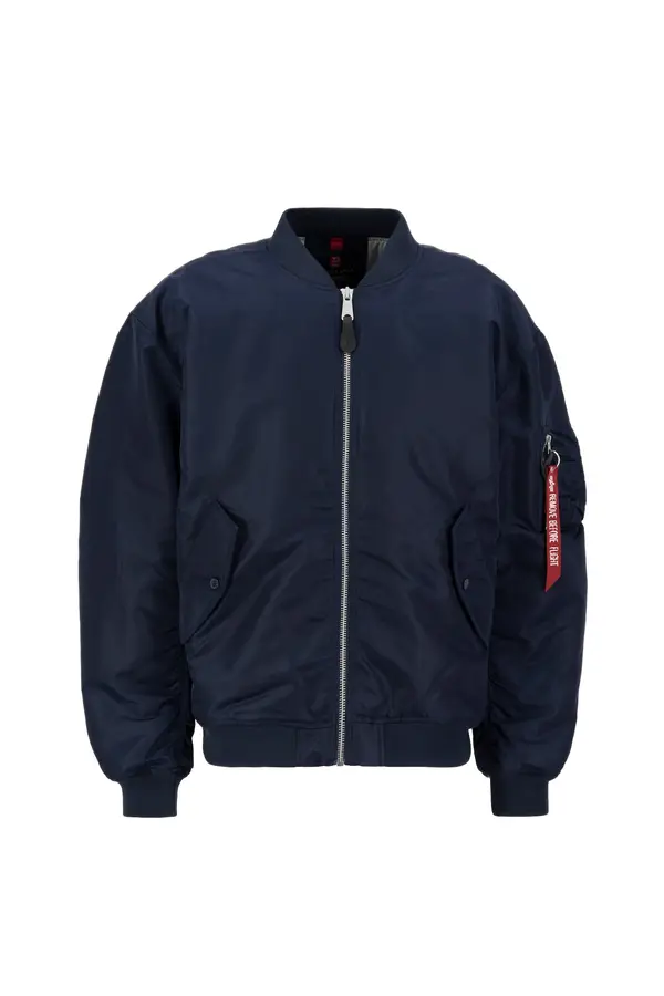 ALPHA INDUSTRIES ALPHA INDUSTRIES Prijelazna jakna 'MA-1 CS'  mornarsko plava / crvena / bijela
