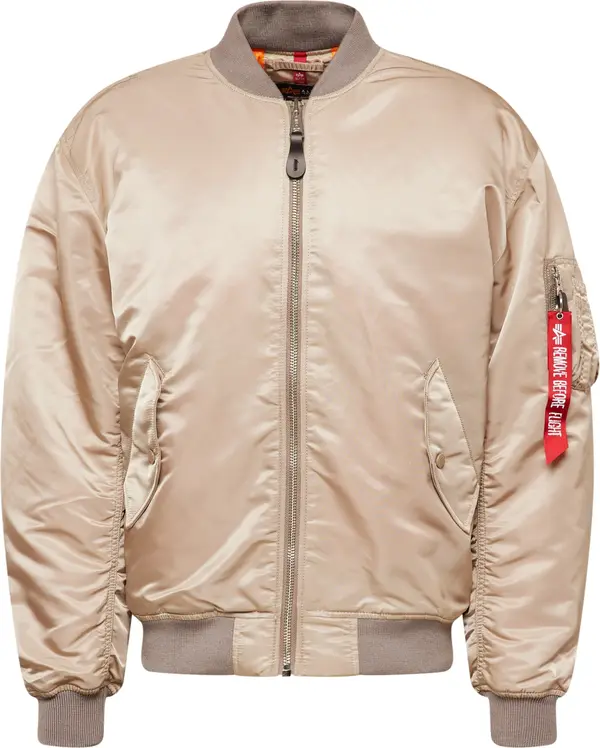 Alpha Industries ALPHA INDUSTRIES Prijelazna jakna 'MA-1 CS'  šampanjac / tamno bež