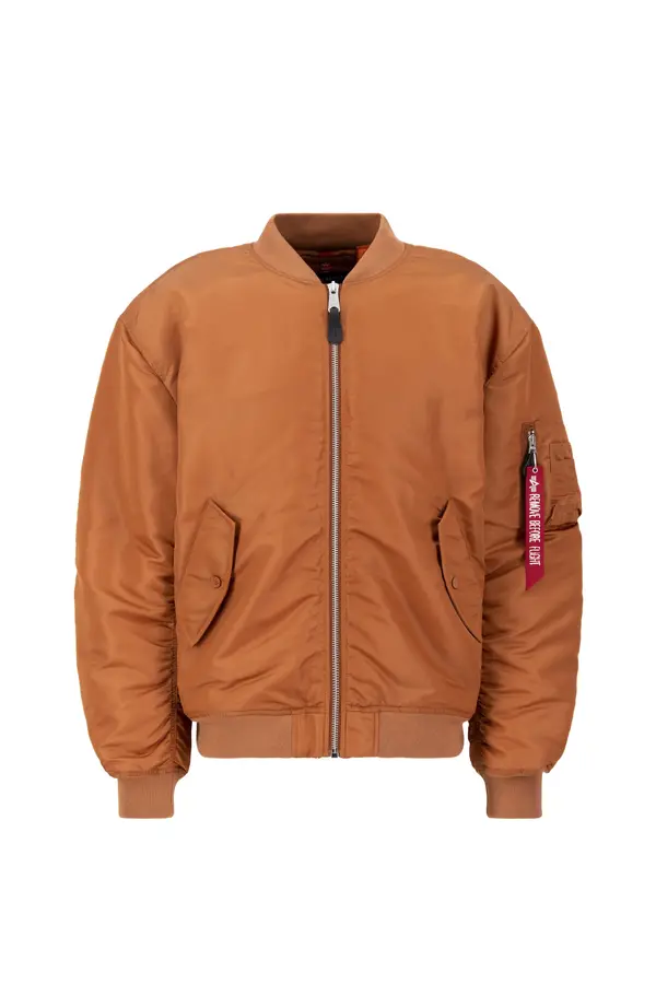 ALPHA INDUSTRIES ALPHA INDUSTRIES Prijelazna jakna 'MA-1 CS'  smeđa