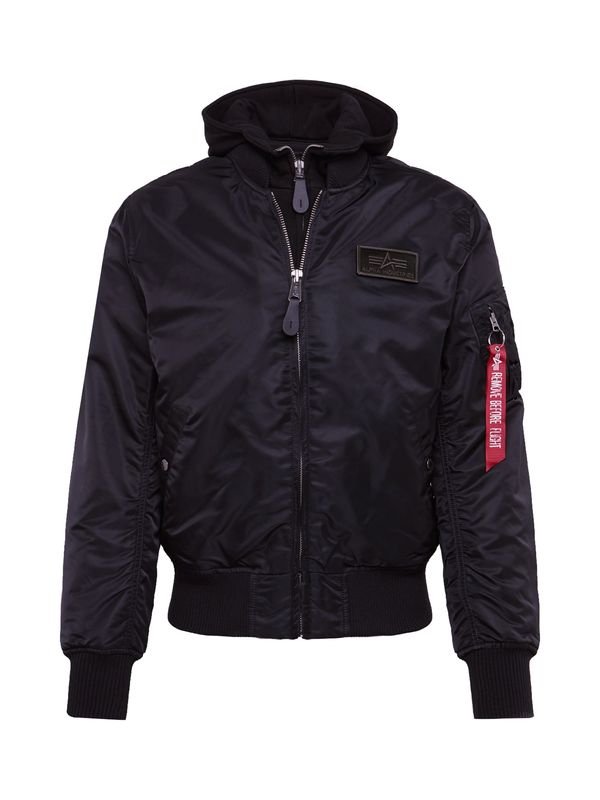 Alpha Industries ALPHA INDUSTRIES Prijelazna jakna 'MA-1 D-Tec'  crna