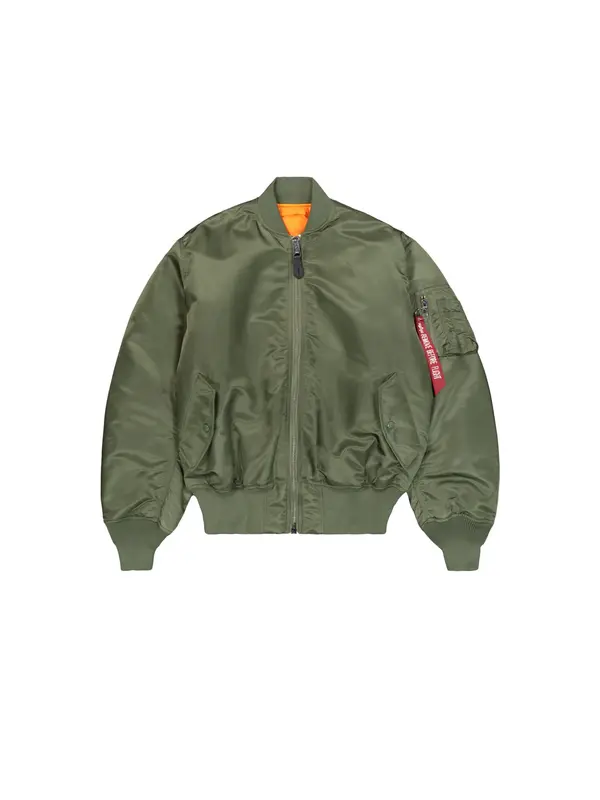 Alpha Industries ALPHA INDUSTRIES Prijelazna jakna 'MA-1 Heritage'  zelena