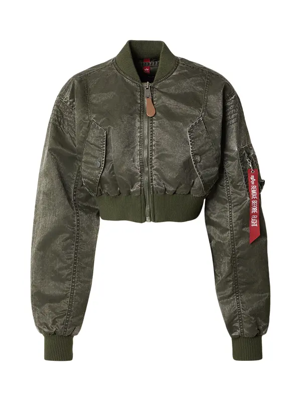 Alpha Industries ALPHA INDUSTRIES Prijelazna jakna 'MA-1'  maslinasta