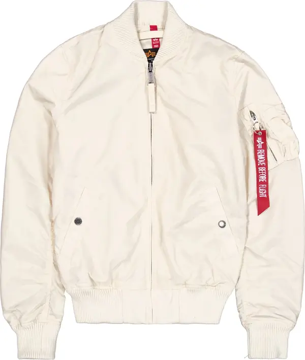 Alpha Industries ALPHA INDUSTRIES Prijelazna jakna 'MA-1 TT'  bijela