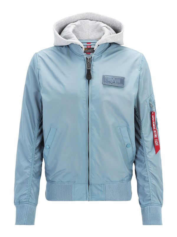 ALPHA INDUSTRIES ALPHA INDUSTRIES Prijelazna jakna 'MA-1 TT'  dimno siva / siva melange