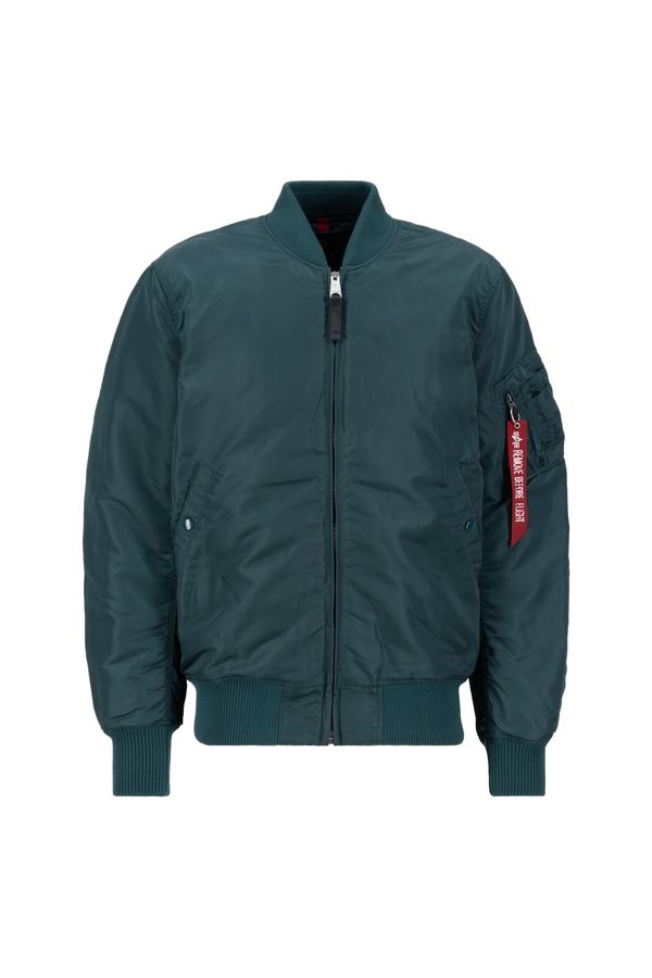 ALPHA INDUSTRIES ALPHA INDUSTRIES Prijelazna jakna 'MA-1 VF 59'  petrol / krvavo crvena