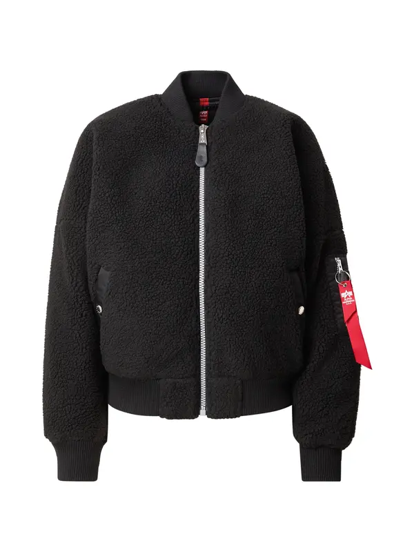 ALPHA INDUSTRIES ALPHA INDUSTRIES Prijelazna jakna 'MA-1 VF'  krvavo crvena / crna