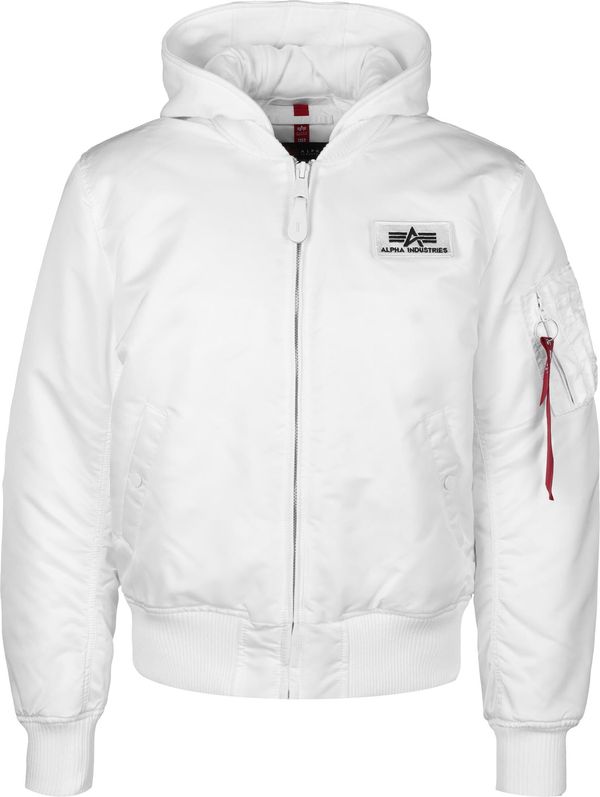 ALPHA INDUSTRIES ALPHA INDUSTRIES Prijelazna jakna 'MA-1 ZH'  crna / bijela