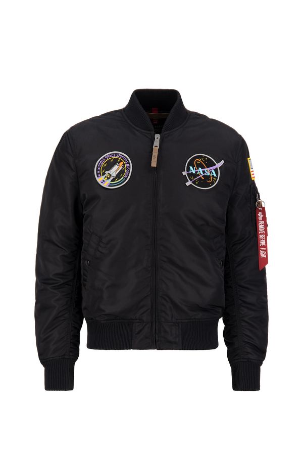 ALPHA INDUSTRIES ALPHA INDUSTRIES Prijelazna jakna 'NASA'  svijetloplava / svijetloljubičasta / crvena / crna