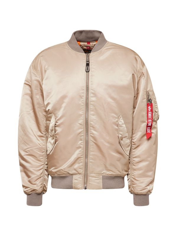 ALPHA INDUSTRIES ALPHA INDUSTRIES Prijelazna jakna  šampanjac / pijesak