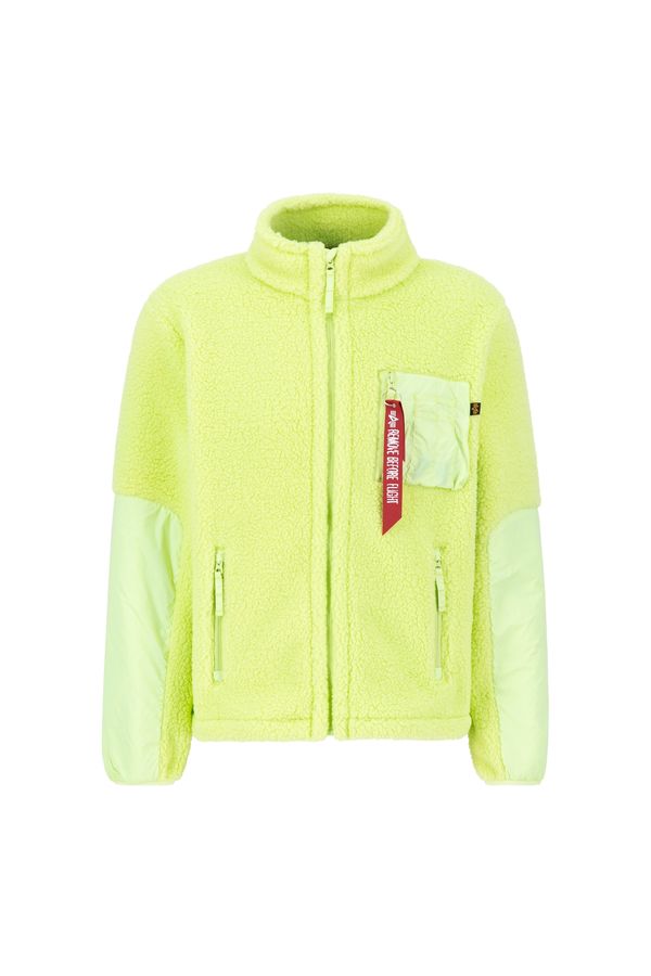 ALPHA INDUSTRIES ALPHA INDUSTRIES Prijelazna jakna 'Sherpa'  neonsko žuta / crvena