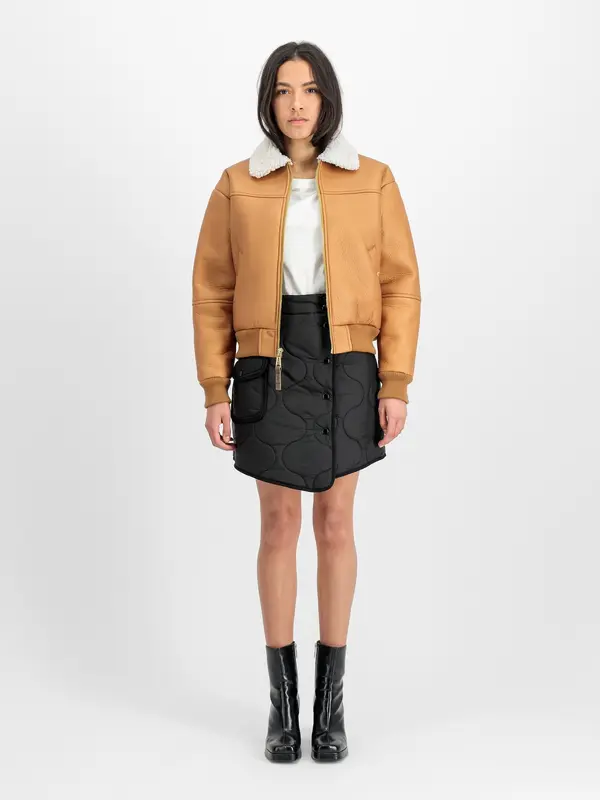 Alpha Industries ALPHA INDUSTRIES Prijelazna jakna  svijetlosmeđa / bijela