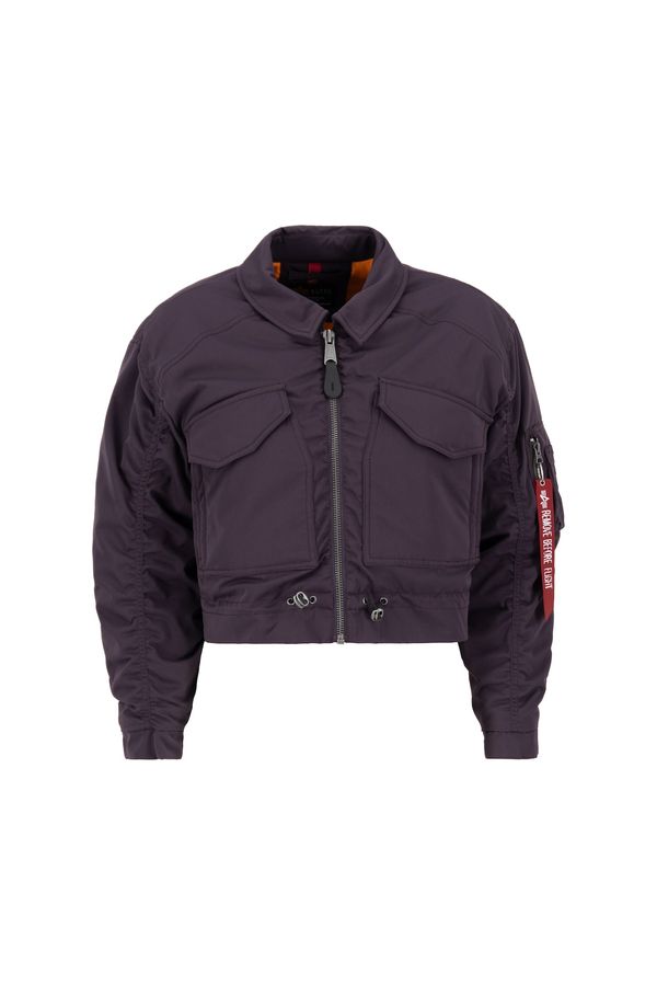 ALPHA INDUSTRIES ALPHA INDUSTRIES Prijelazna jakna  tamno ljubičasta