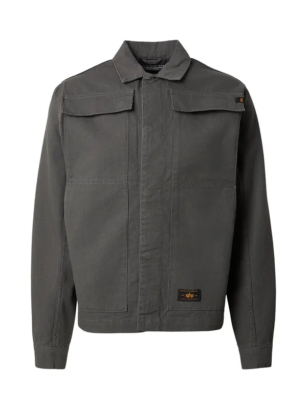 Alpha Industries ALPHA INDUSTRIES Prijelazna jakna  tamo siva