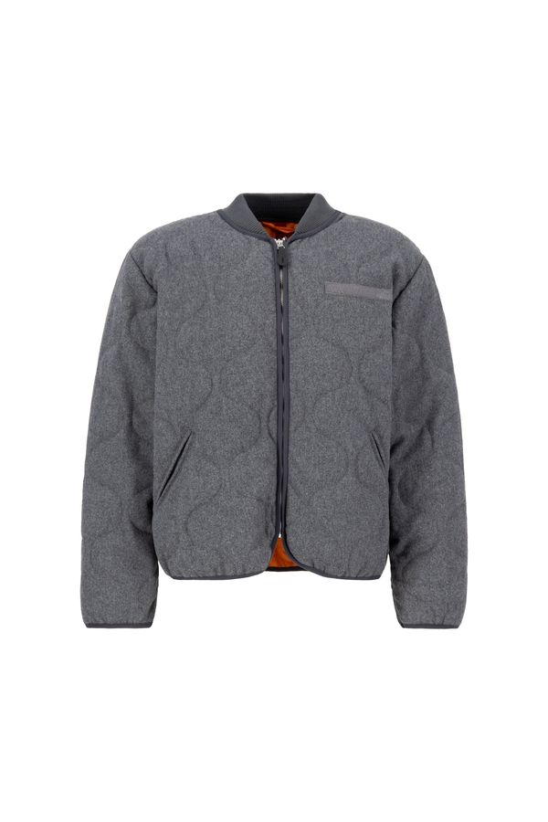ALPHA INDUSTRIES ALPHA INDUSTRIES Prijelazna jakna  tamo siva