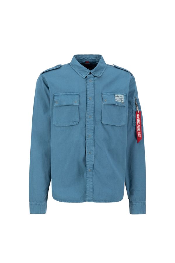 ALPHA INDUSTRIES ALPHA INDUSTRIES Prijelazna jakna  tirkiz / vatreno crvena / bijela