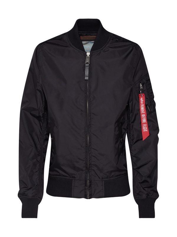 ALPHA INDUSTRIES ALPHA INDUSTRIES Prijelazna jakna  vatreno crvena / crna