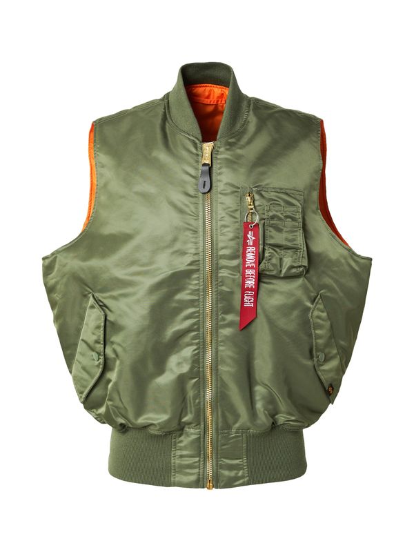 ALPHA INDUSTRIES ALPHA INDUSTRIES Prsluk 'MA-1'  maslinasta