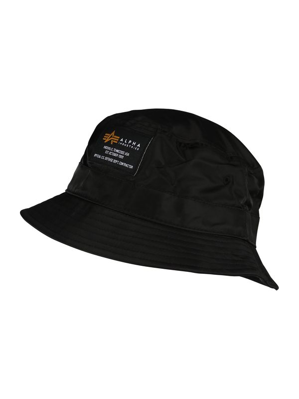 ALPHA INDUSTRIES ALPHA INDUSTRIES Šešir  crna / bijela