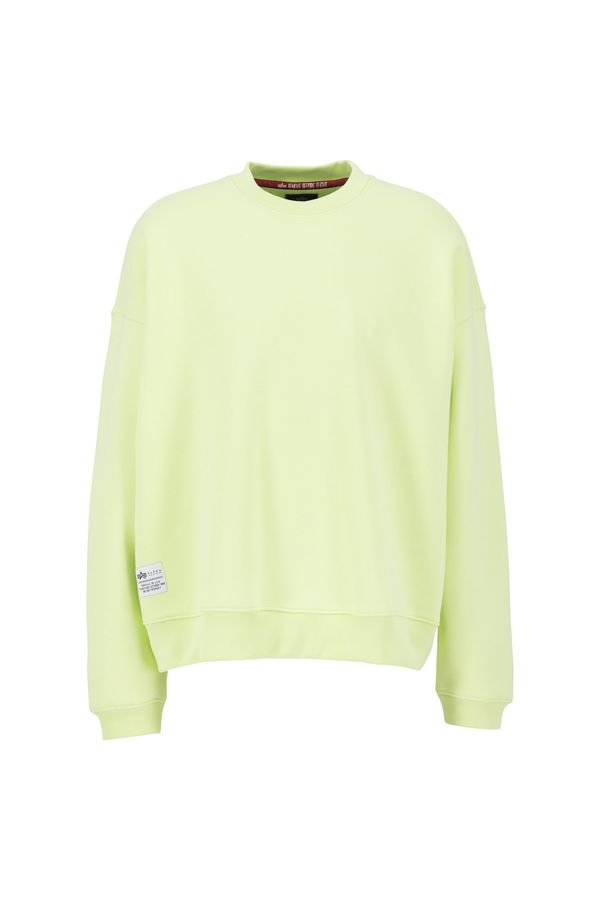 ALPHA INDUSTRIES ALPHA INDUSTRIES Sweater majica  antracit siva / limeta