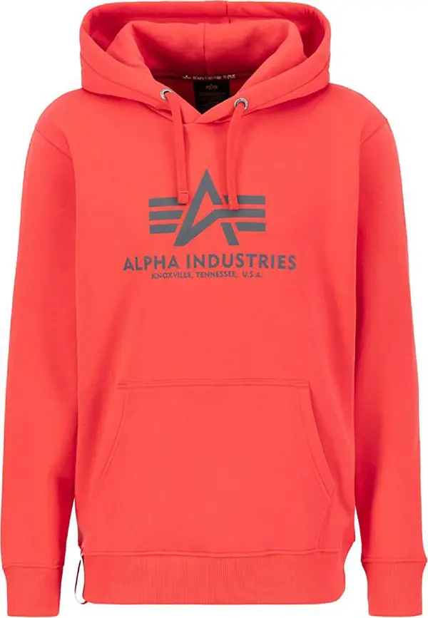 Alpha Industries ALPHA INDUSTRIES Sweater majica 'Basic'  svijetlo crvena