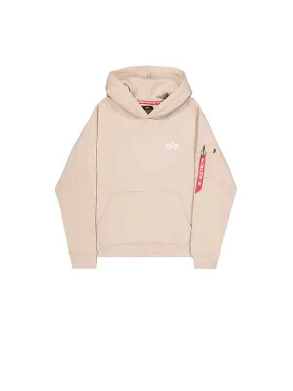 Alpha Industries ALPHA INDUSTRIES Sweater majica  bež / crvena / bijela