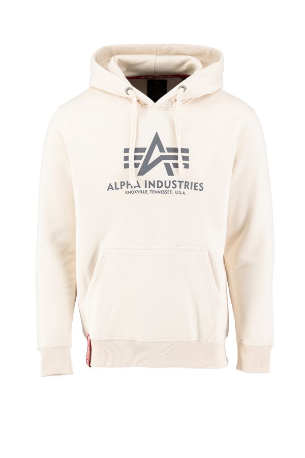ALPHA INDUSTRIES ALPHA INDUSTRIES Sweater majica  boja pijeska / tamo siva