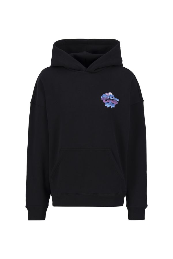 ALPHA INDUSTRIES ALPHA INDUSTRIES Sweater majica 'Candy Crew'  miks boja / crna