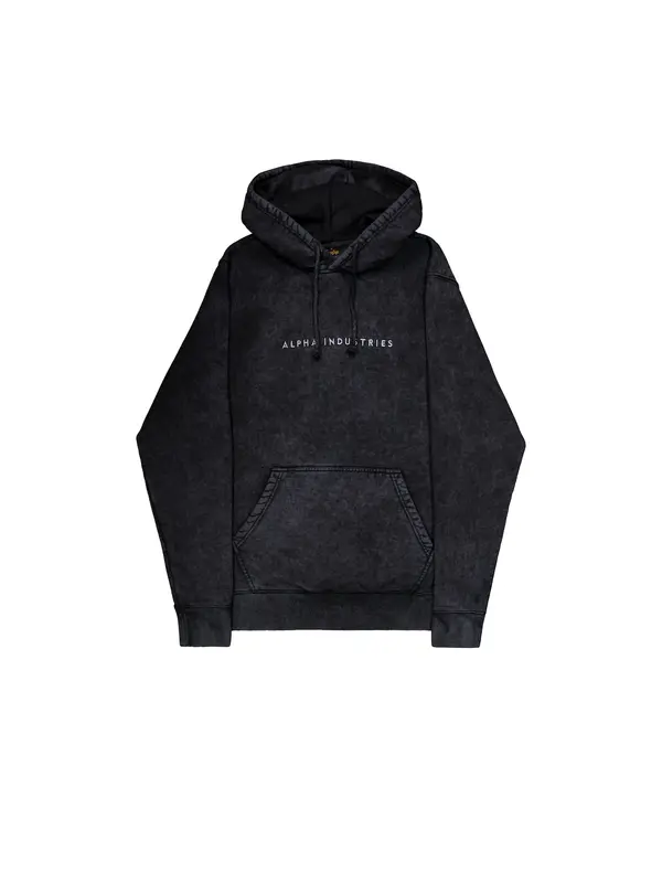 Alpha Industries ALPHA INDUSTRIES Sweater majica  crna / bijela