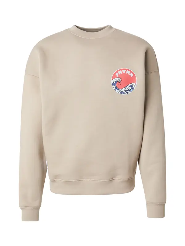 ALPHA INDUSTRIES ALPHA INDUSTRIES Sweater majica 'Japan Wave Warrior'  pijesak